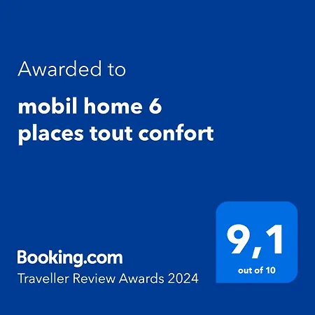 Kamp alanı Mobil 6 Places Confort Saint-Georges-de-Didonne